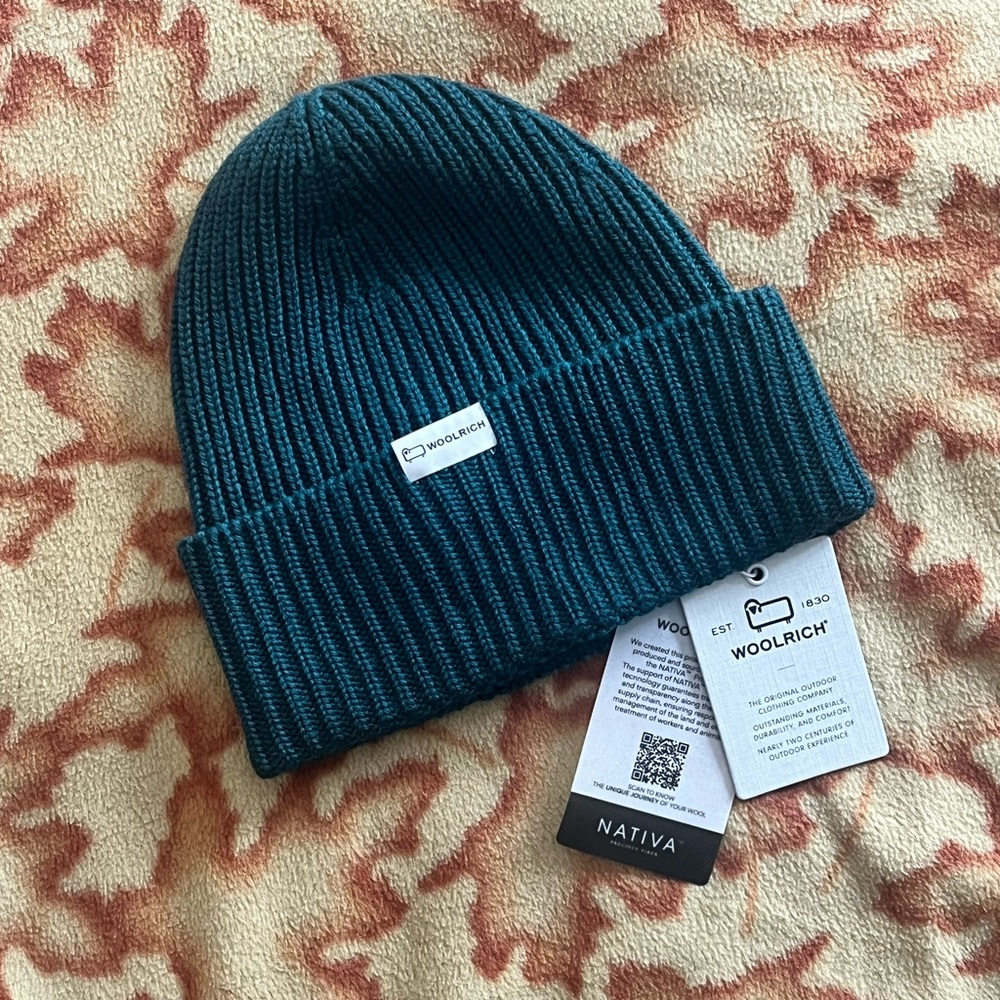 Woolrich Ribbed Knit Beanie